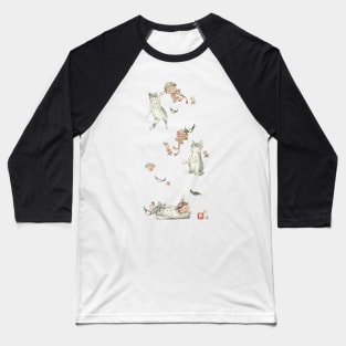 Kitten Play Baseball T-Shirt